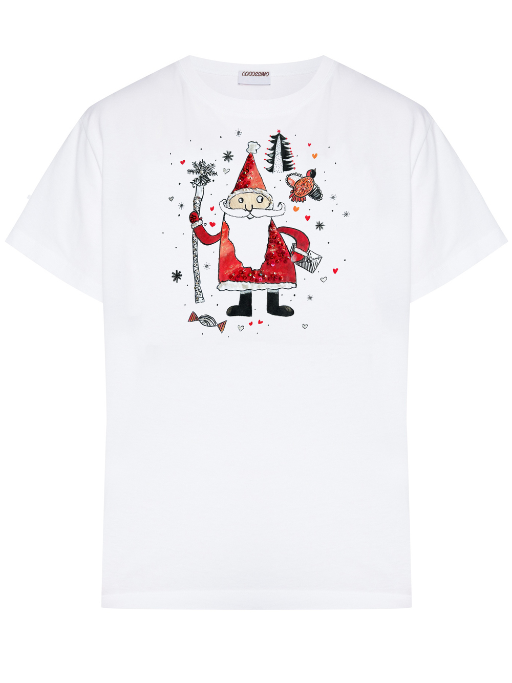 Футболка дед мороз