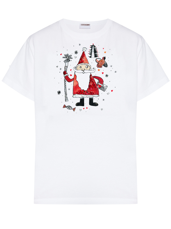 Футболка дед мороз