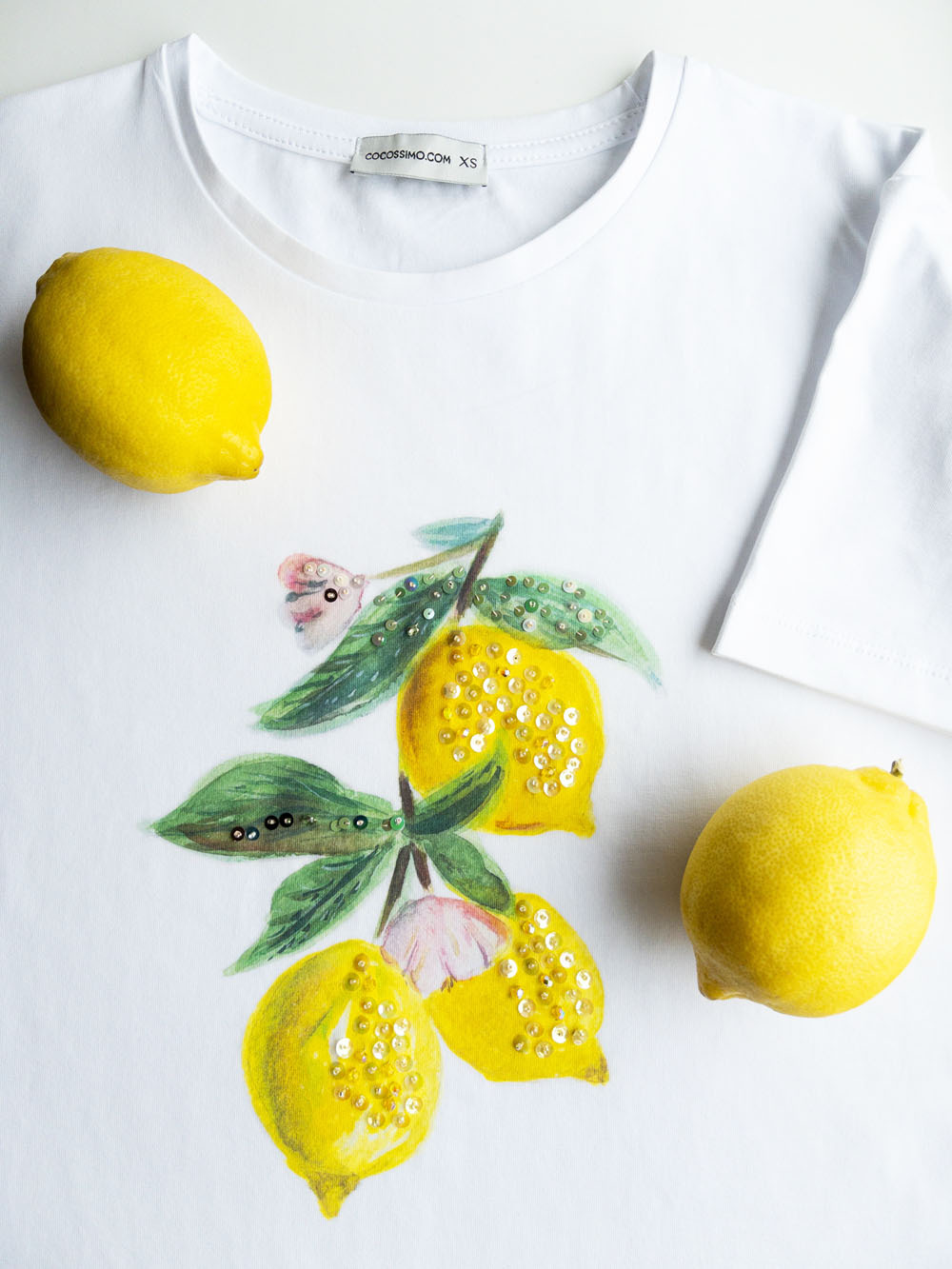 Футболка лимоны