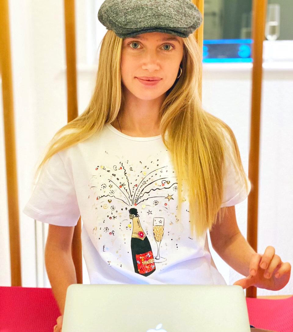 Футболка шампанское