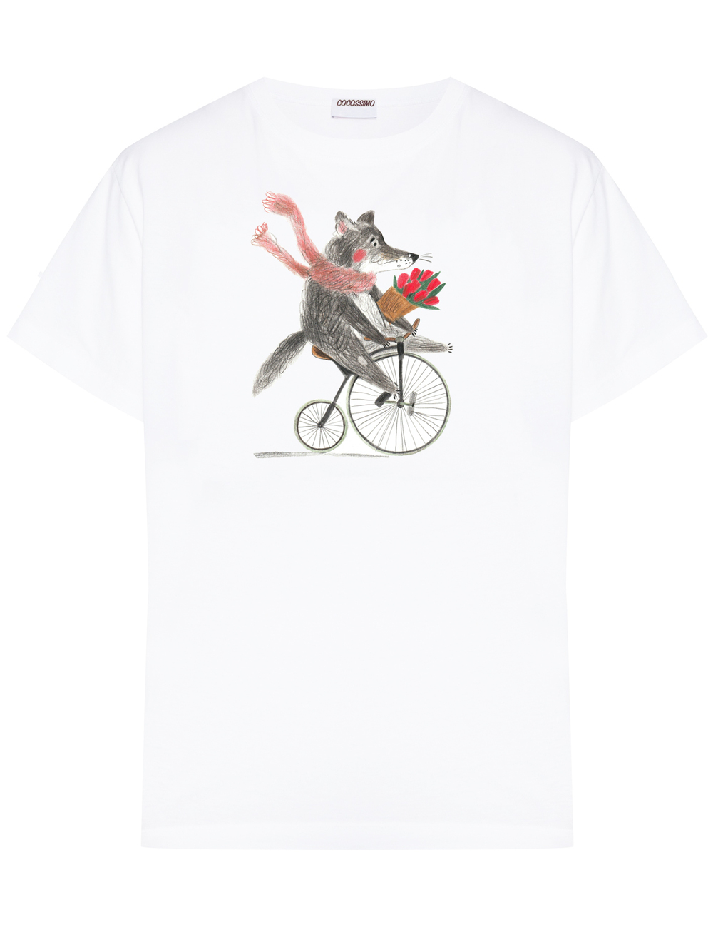 Футболка волчик