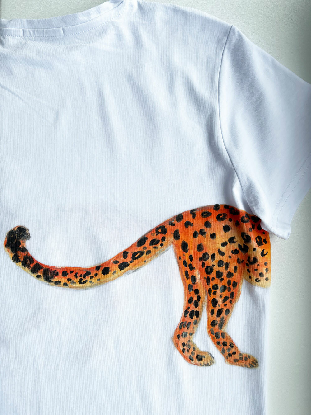 Футболка гепард