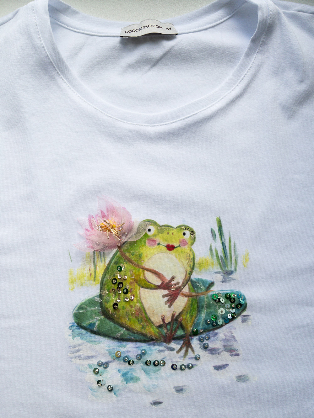 Футболка лягушка