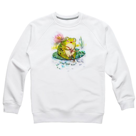 Свитшот с лягушкой