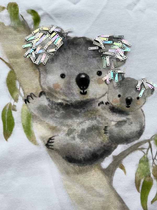 Футболка коала с коальчонком