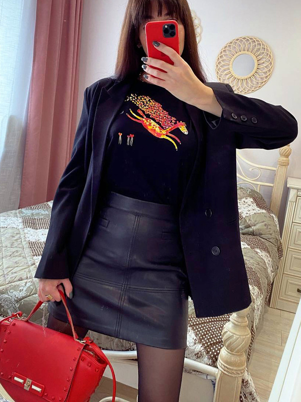 Футболка влюбленная лошадка