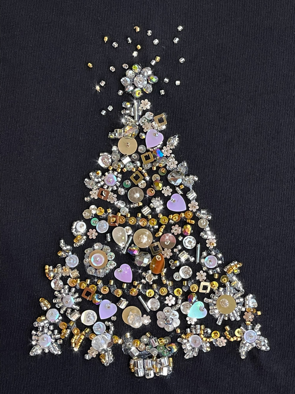 Футболка ёлочка ювелирная