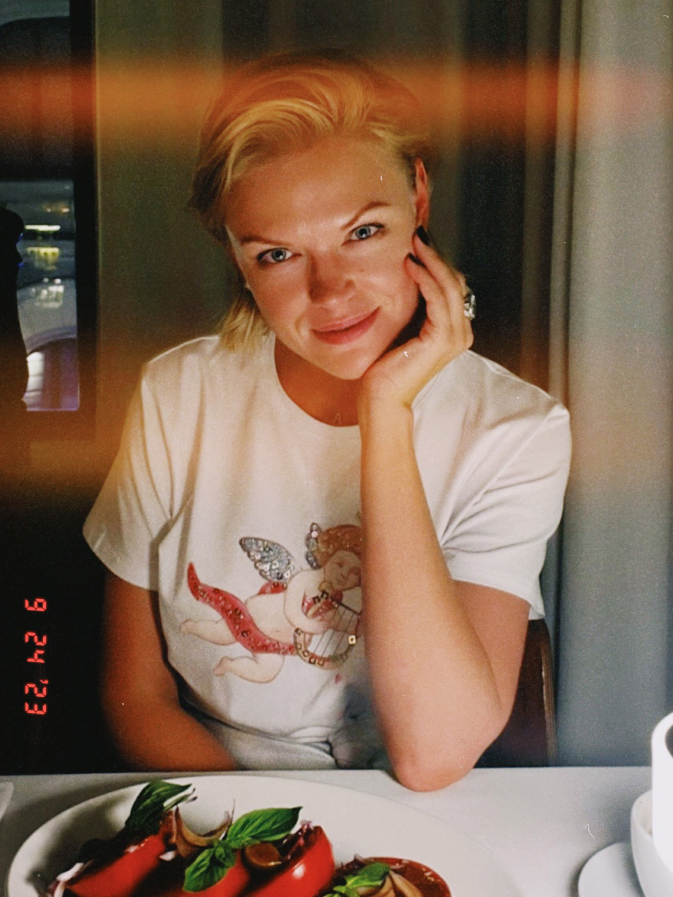 Футболка ангел с лирой