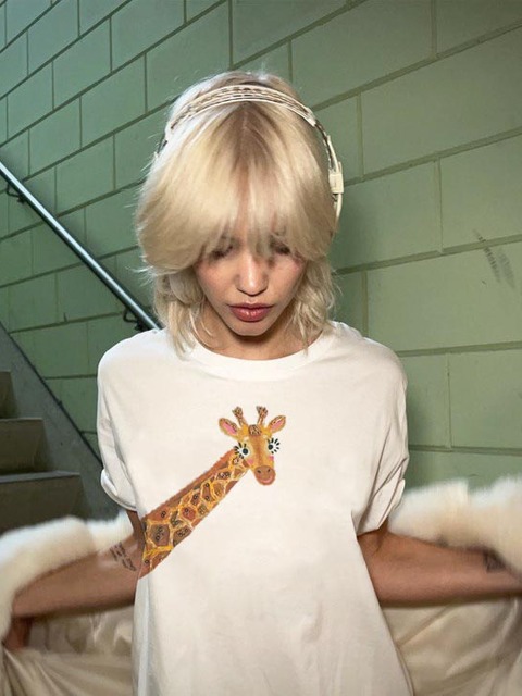 Футболка жираф