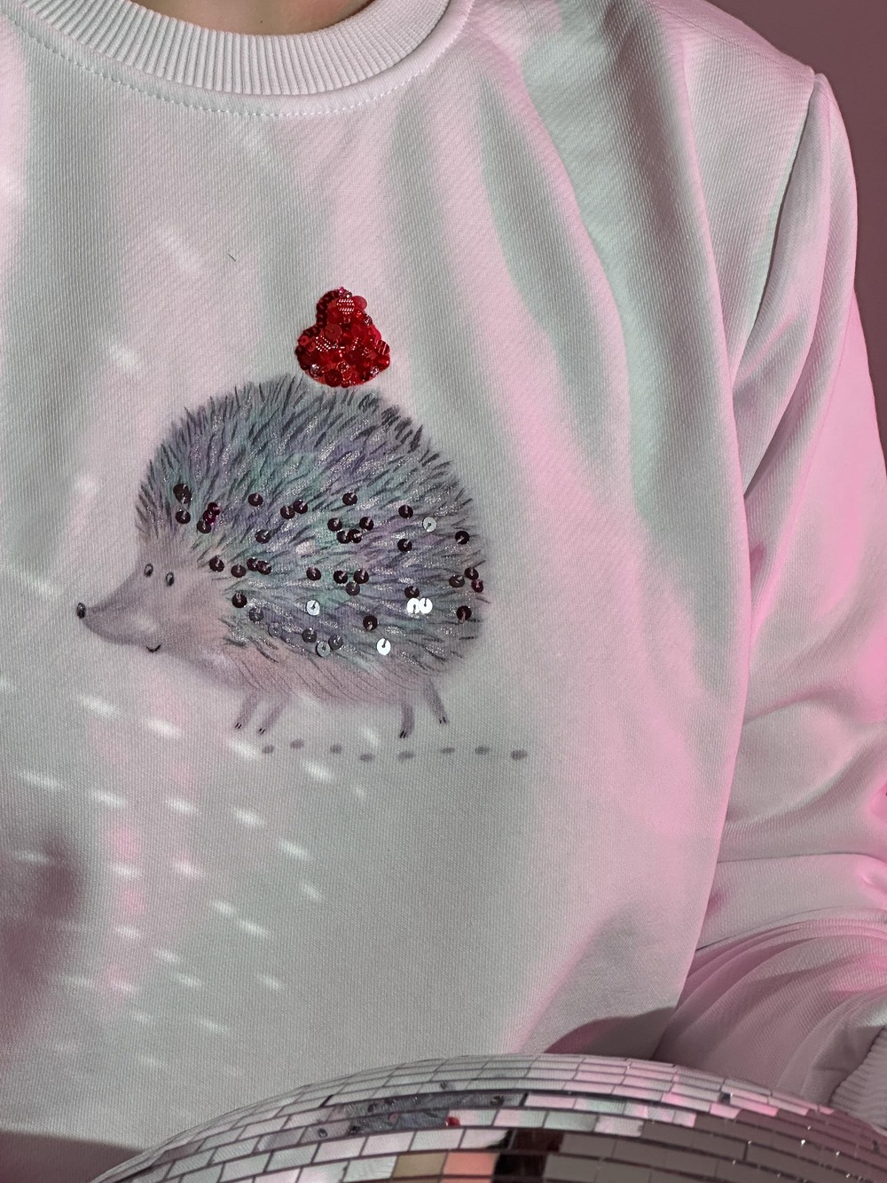 Свитшот с ёжиком