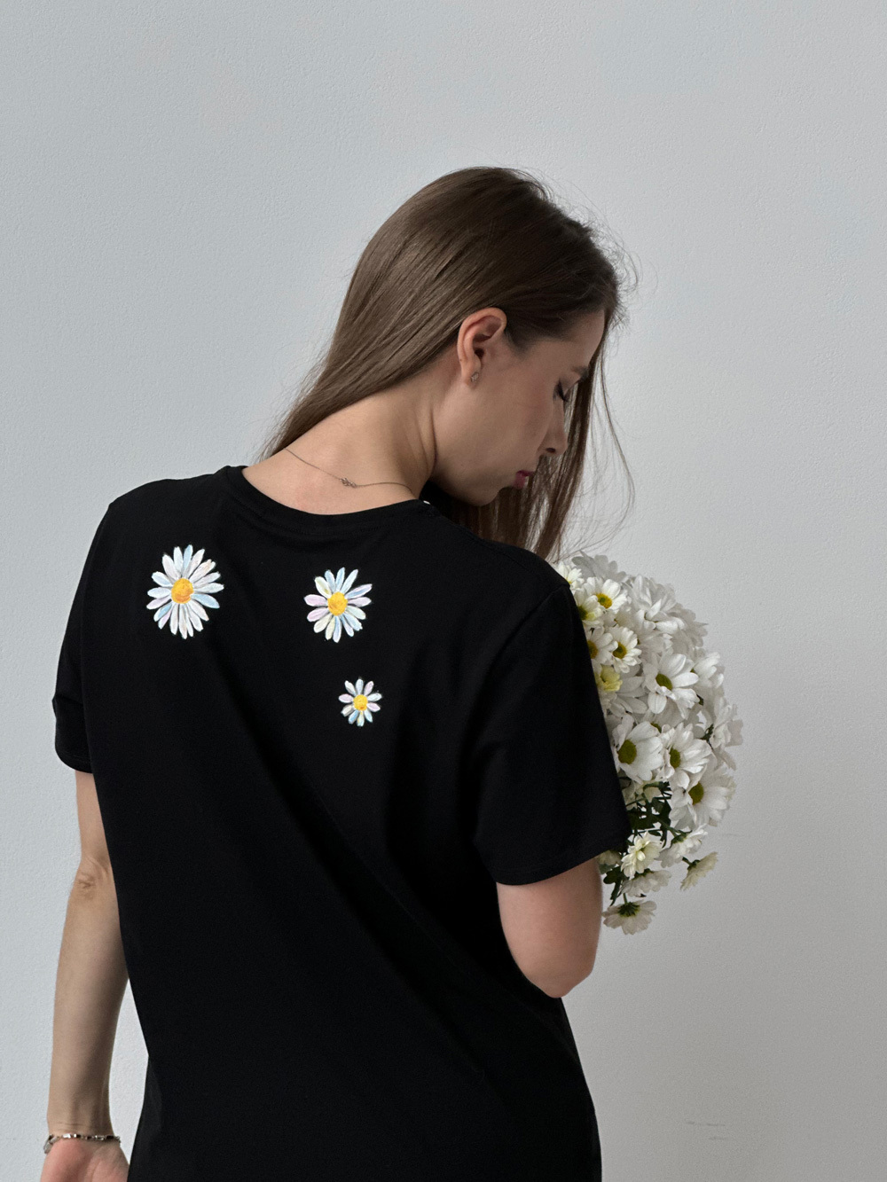 Футболка ромашки