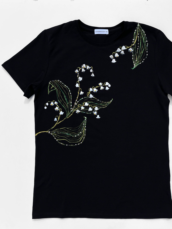 Футболка ландыши