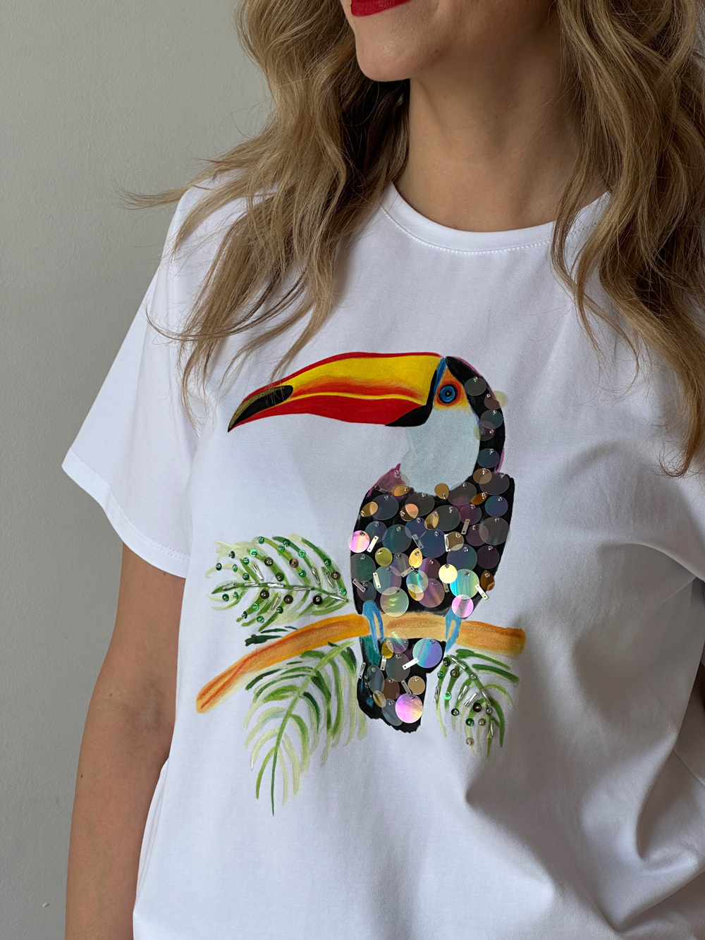 Футболка тукан