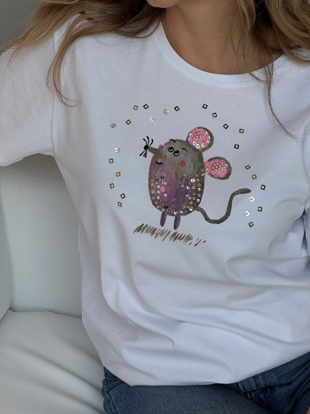 Футболка мышонок