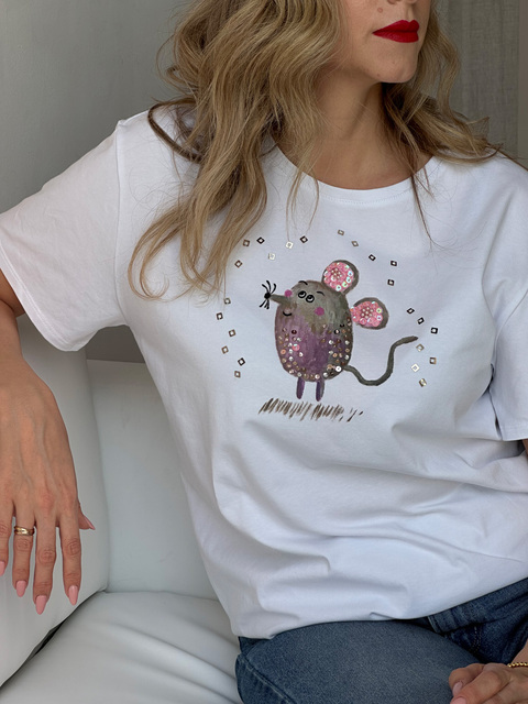 Футболка мышонок