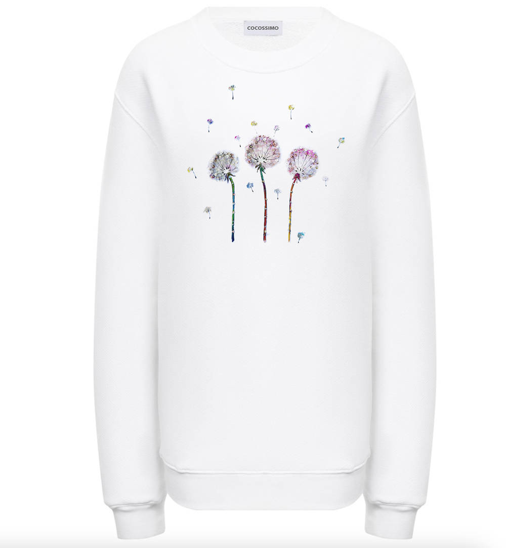 Свитшот с одуванчиками