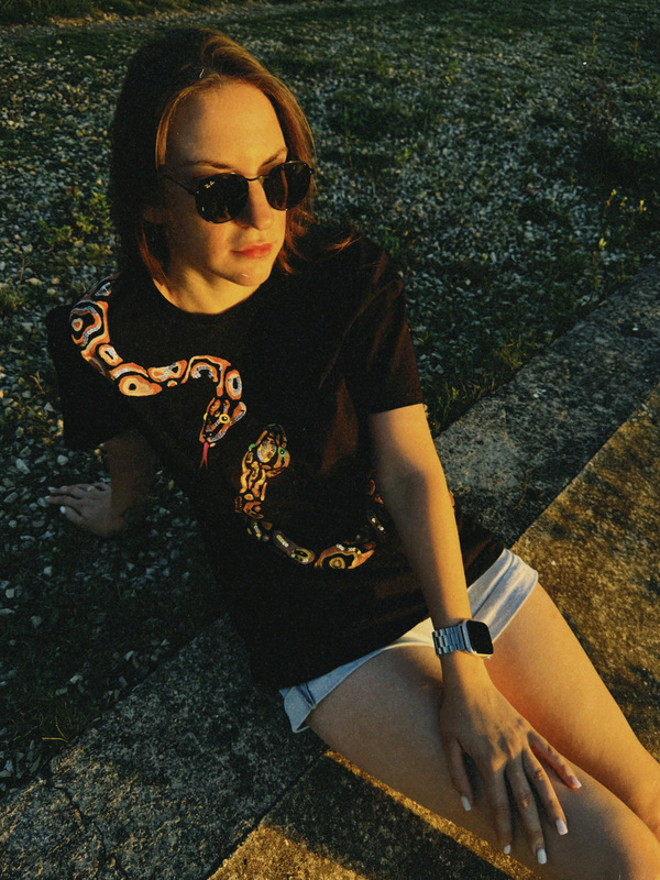 Футболка змеи