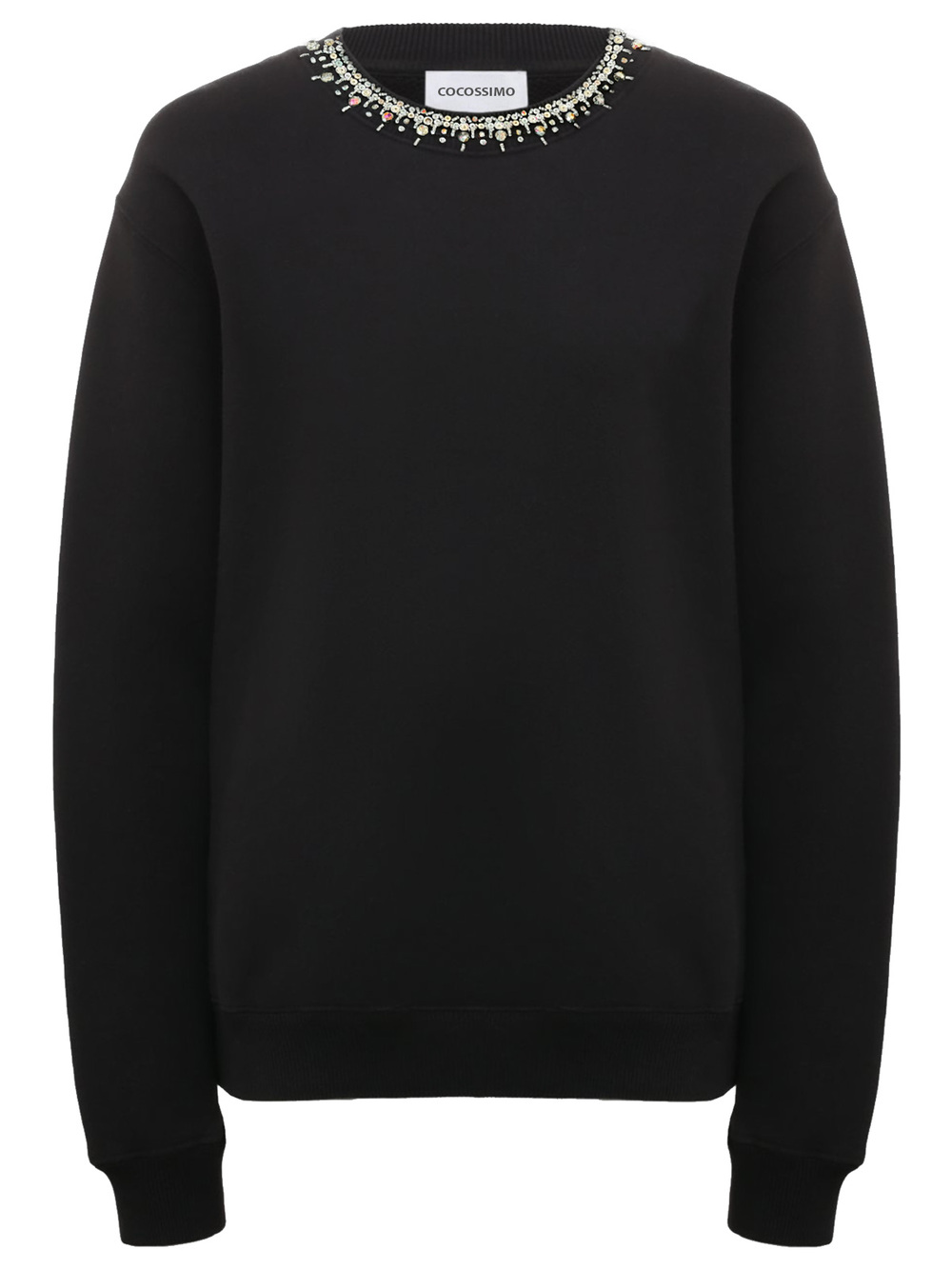 Свитшот в стиле Chanel черный