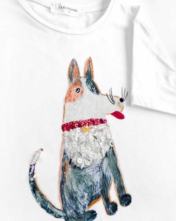 Футболка песик рекс