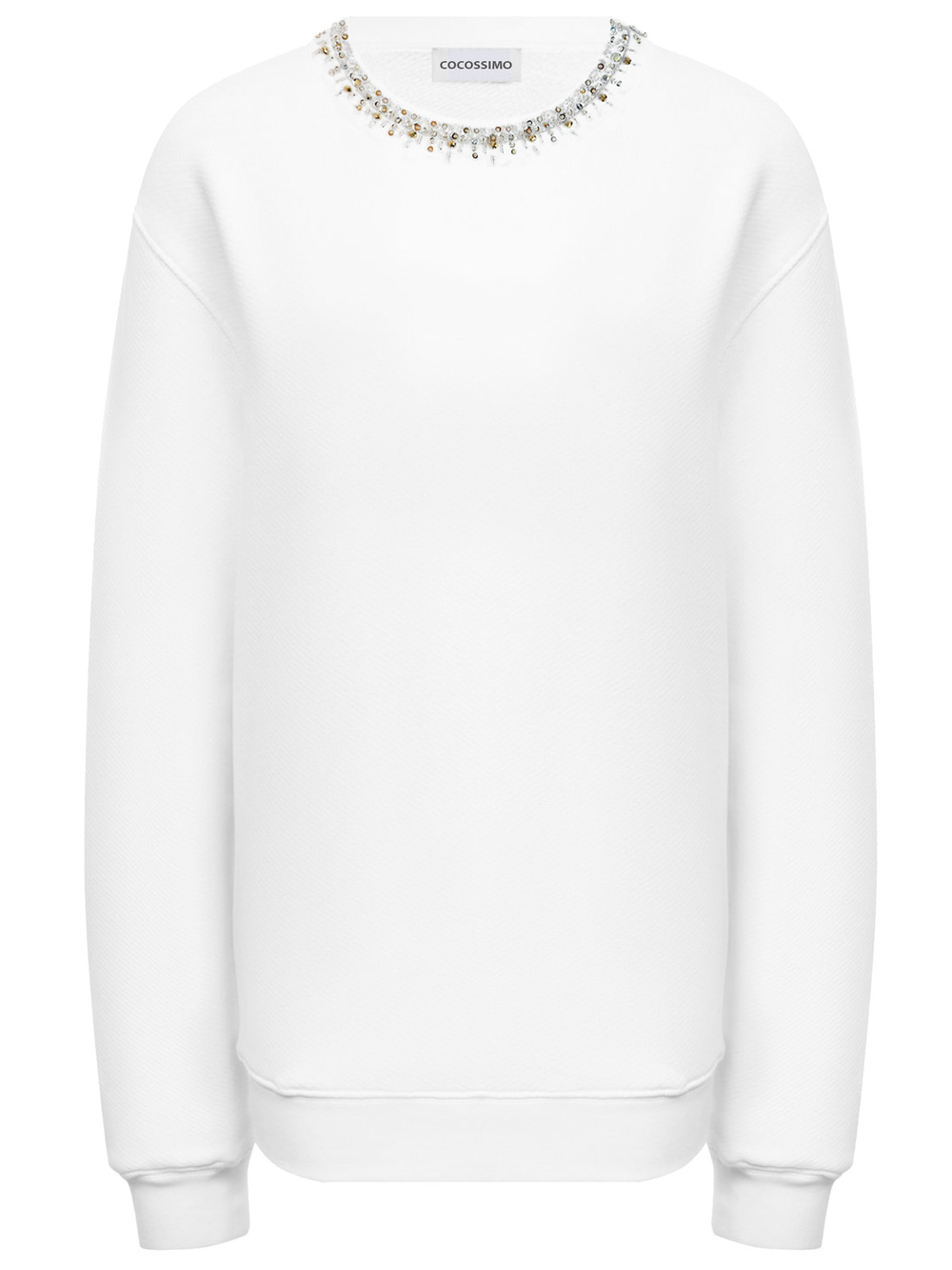 Свитшот в стиле Chanel белый