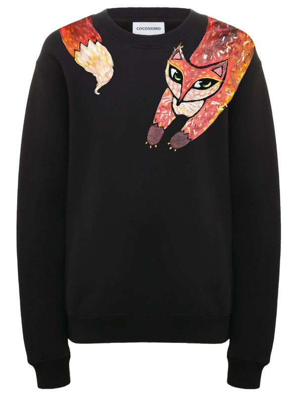 Свитшот с лисой