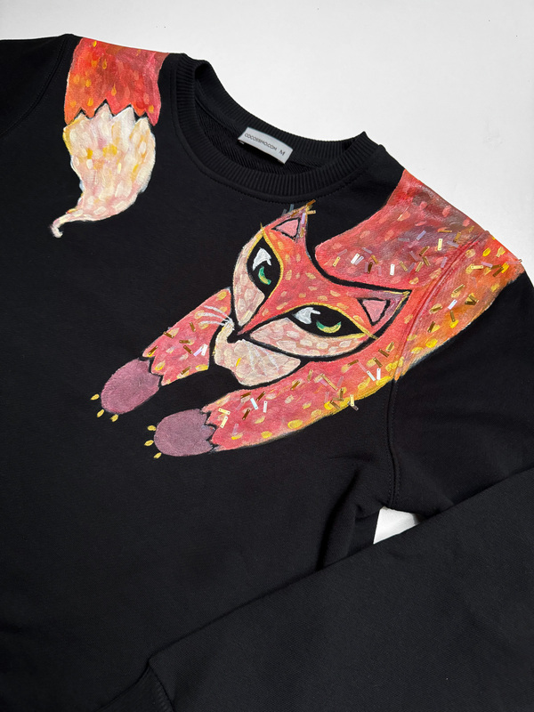 Свитшот с лисой