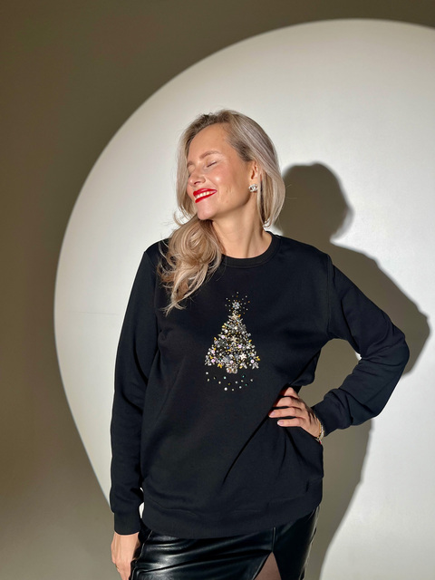 Свитшот с ёлочкой