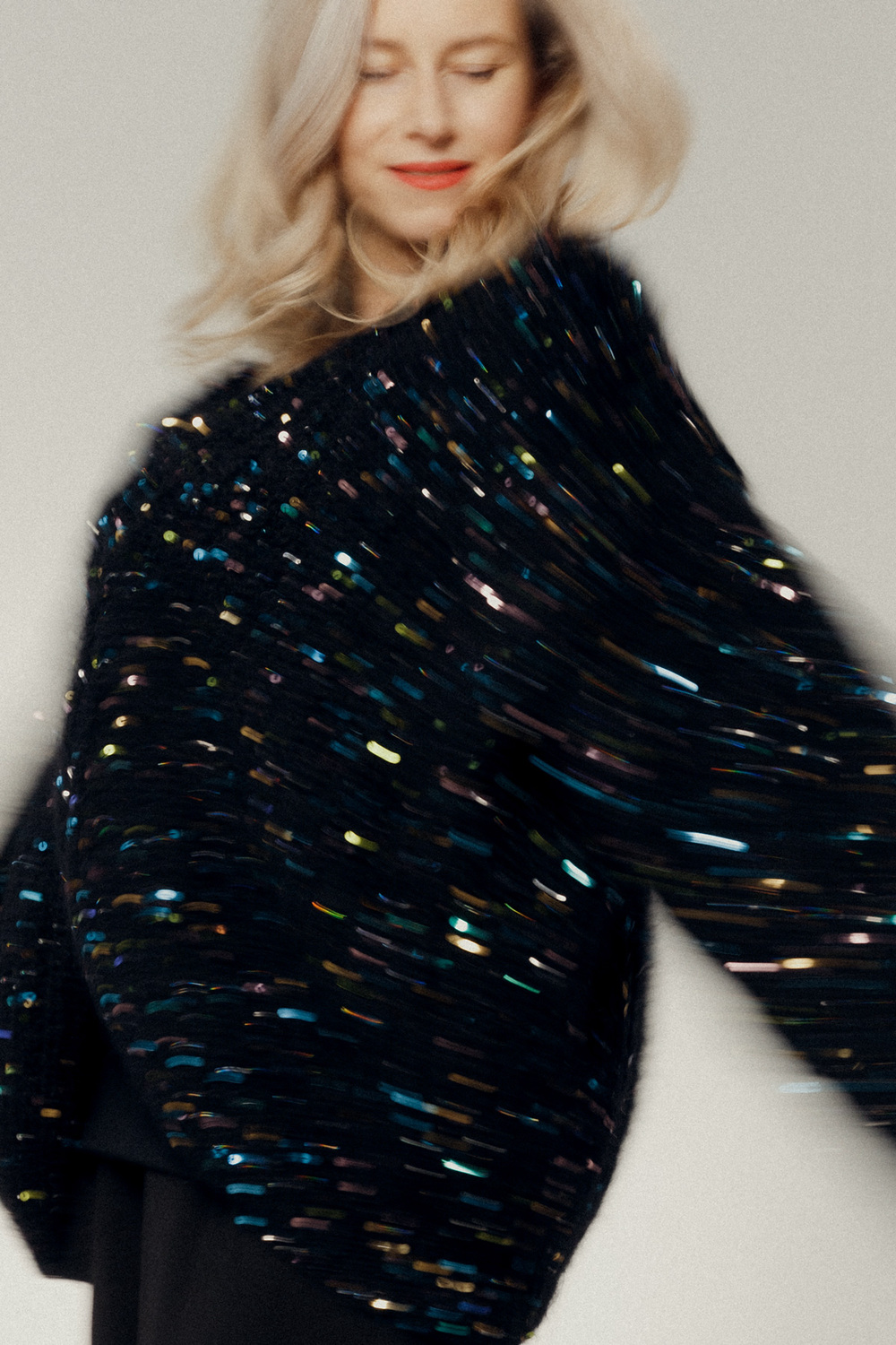 Кардиган из сури альпаки черный