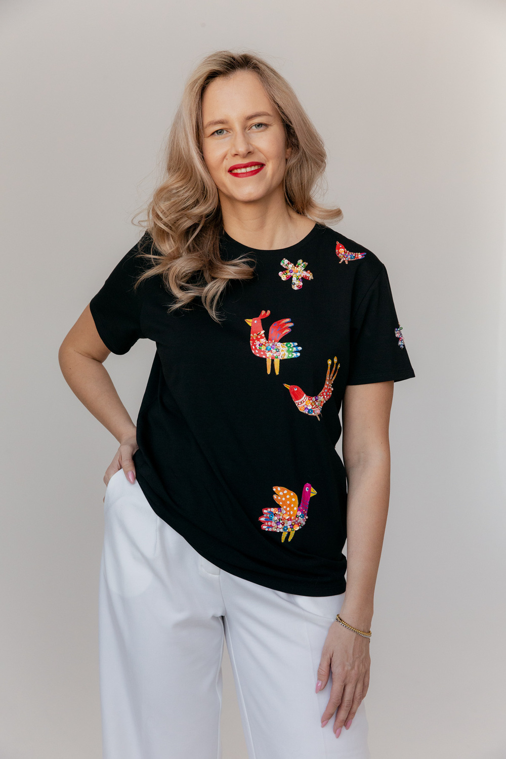 Футболка сказочные птицы
