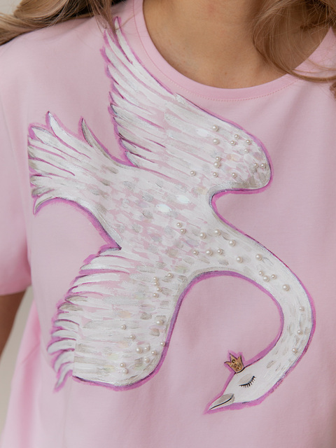 Футболка царевна-лебедь