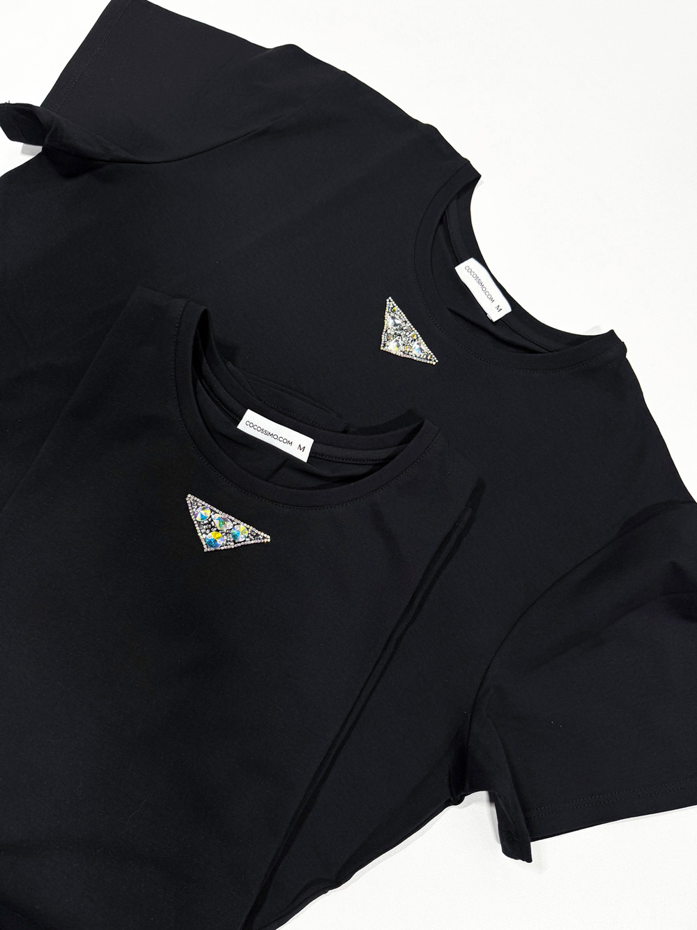 Футболка кристальный треугольник