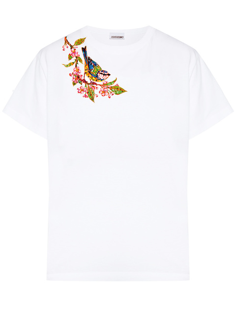 Футболка с птичкой