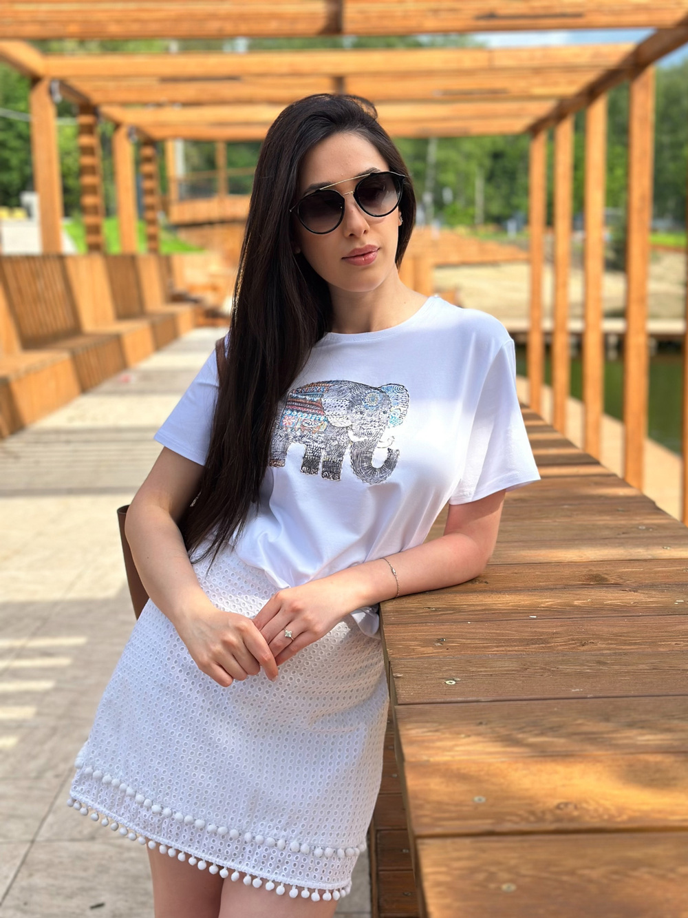 Футболка слон