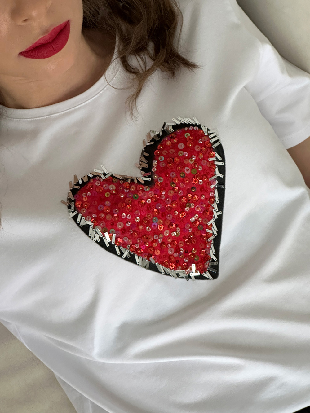 Футболка сердце