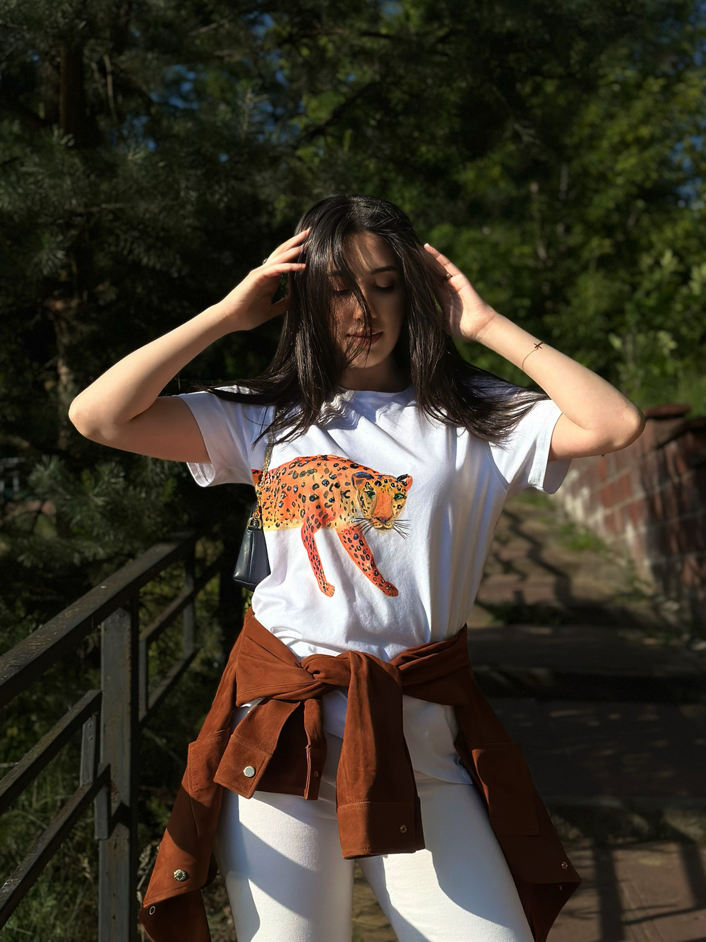 Футболка гепард