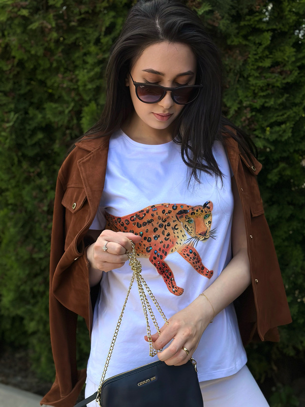 Футболка гепард