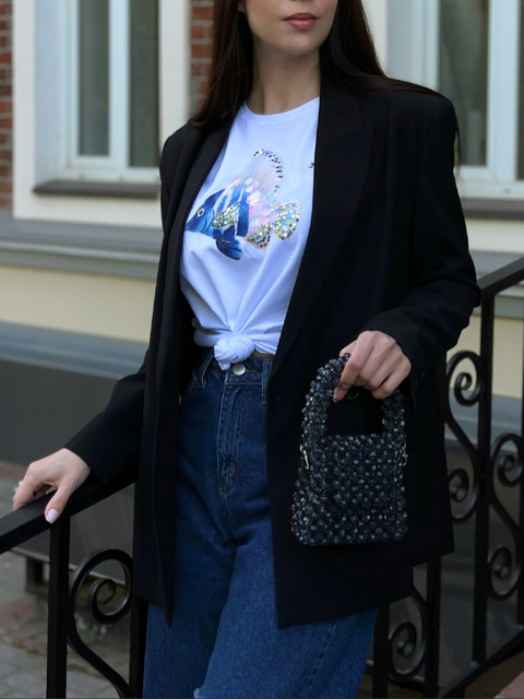 Футболка рыба