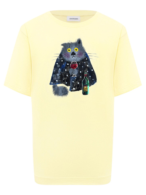 Футболка сливочная под настроение