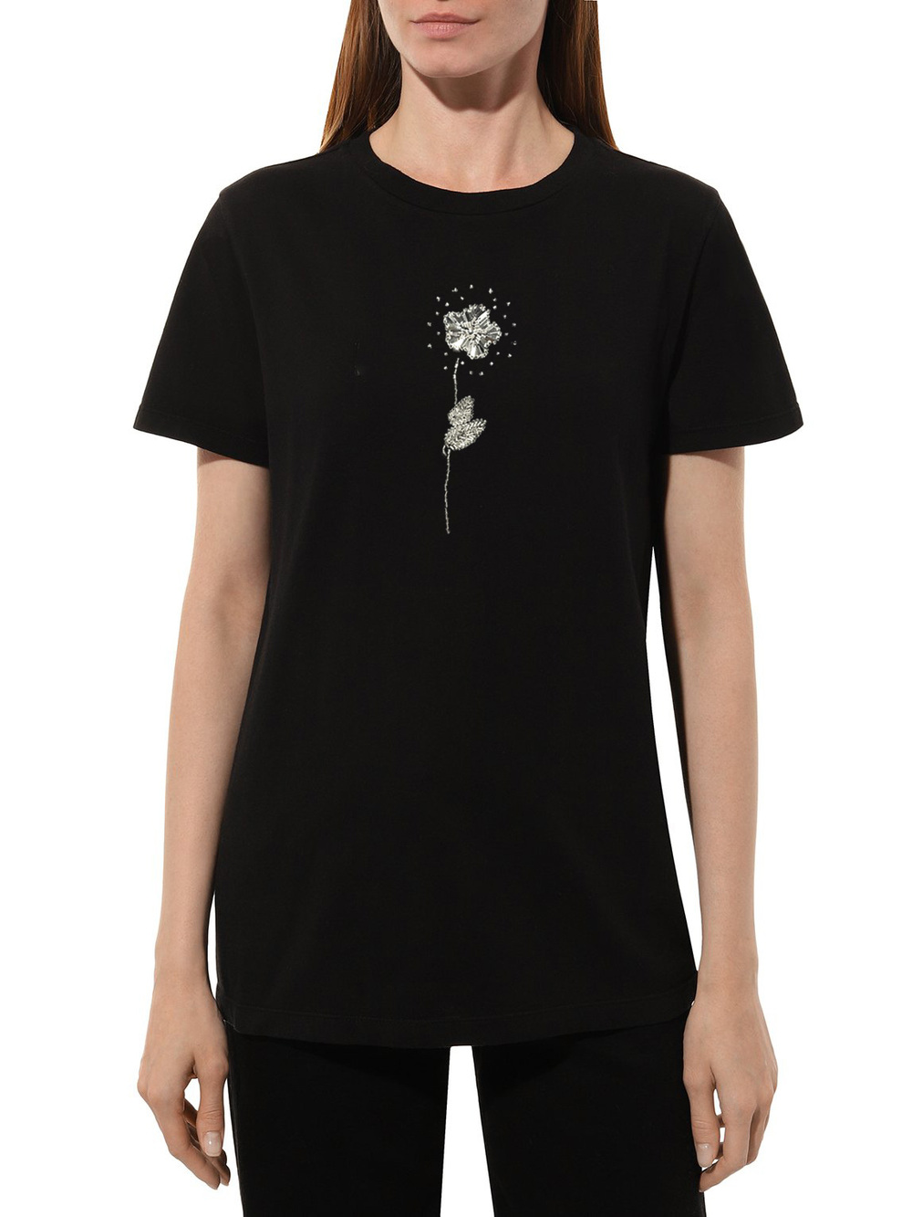 Футболка цветок