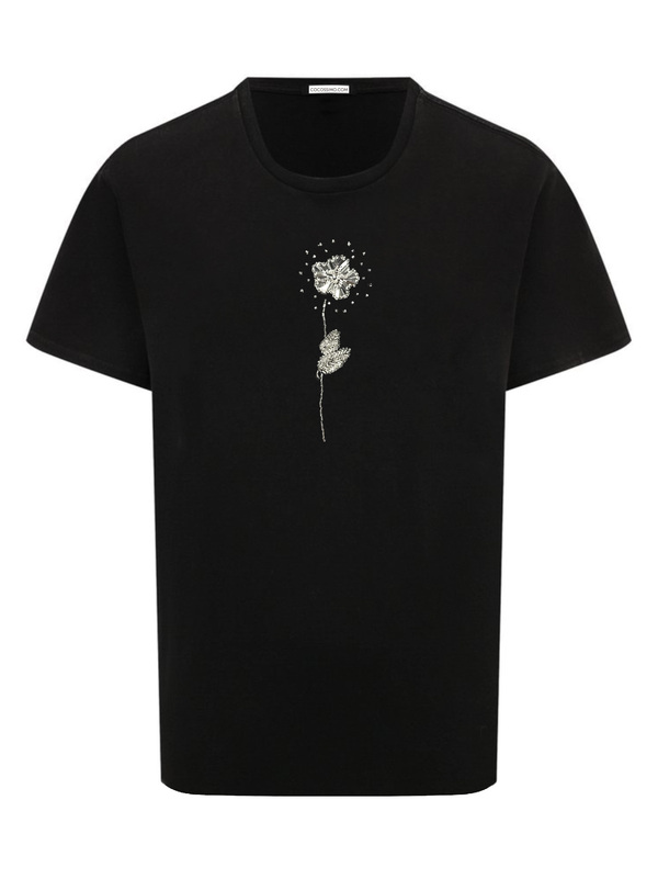 Футболка цветок