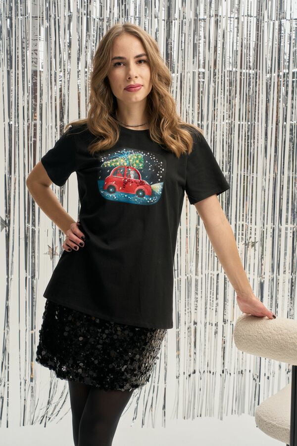 Футболка новогодняя