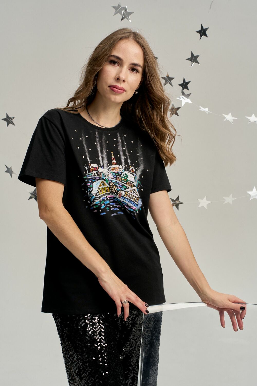 Футболка ночь перед рождеством