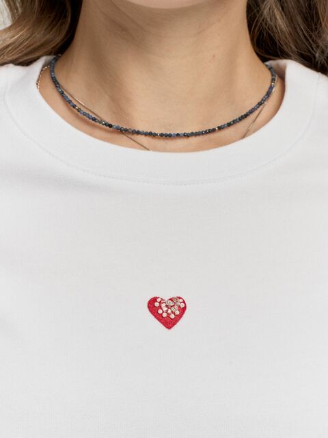 Лонгслив с сердечком