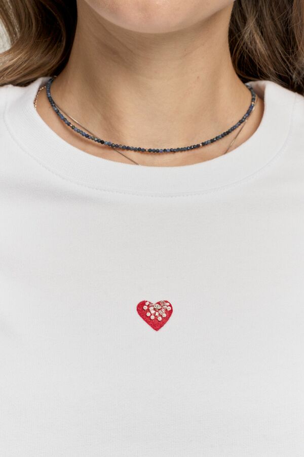 Лонгслив с сердечком