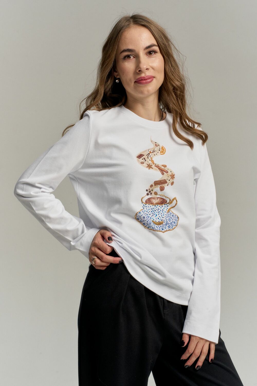 Подарочный набор №3 для кофеманов: лонгслив + кофе