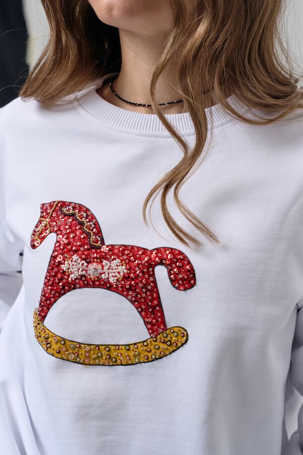 Свитшот с коником