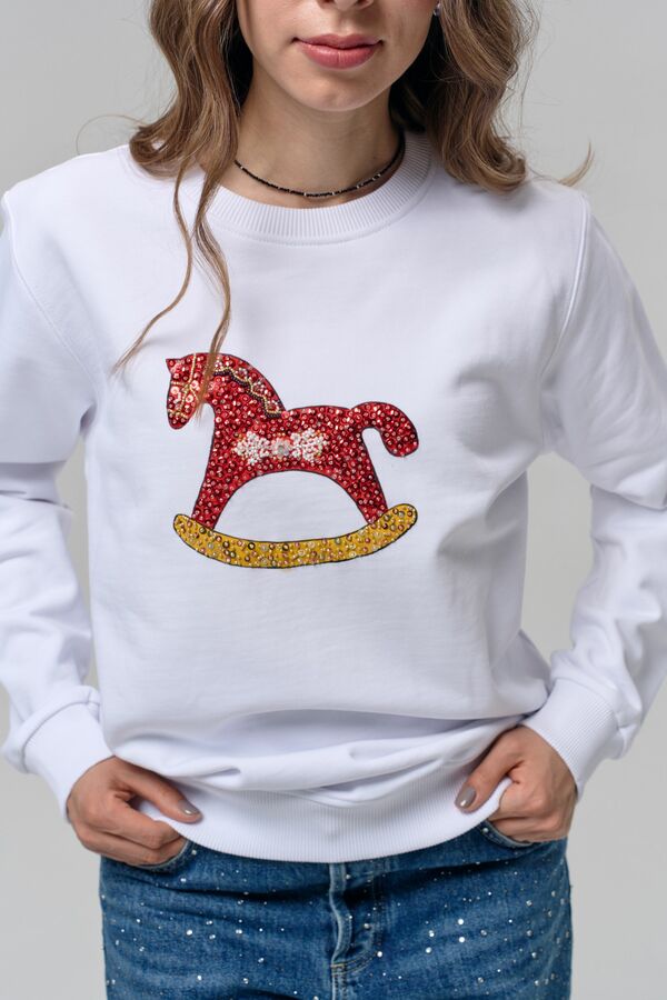 Свитшот с коником