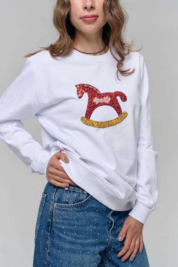 Свитшот с коником