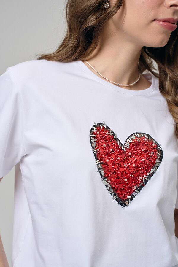 Футболка сердце