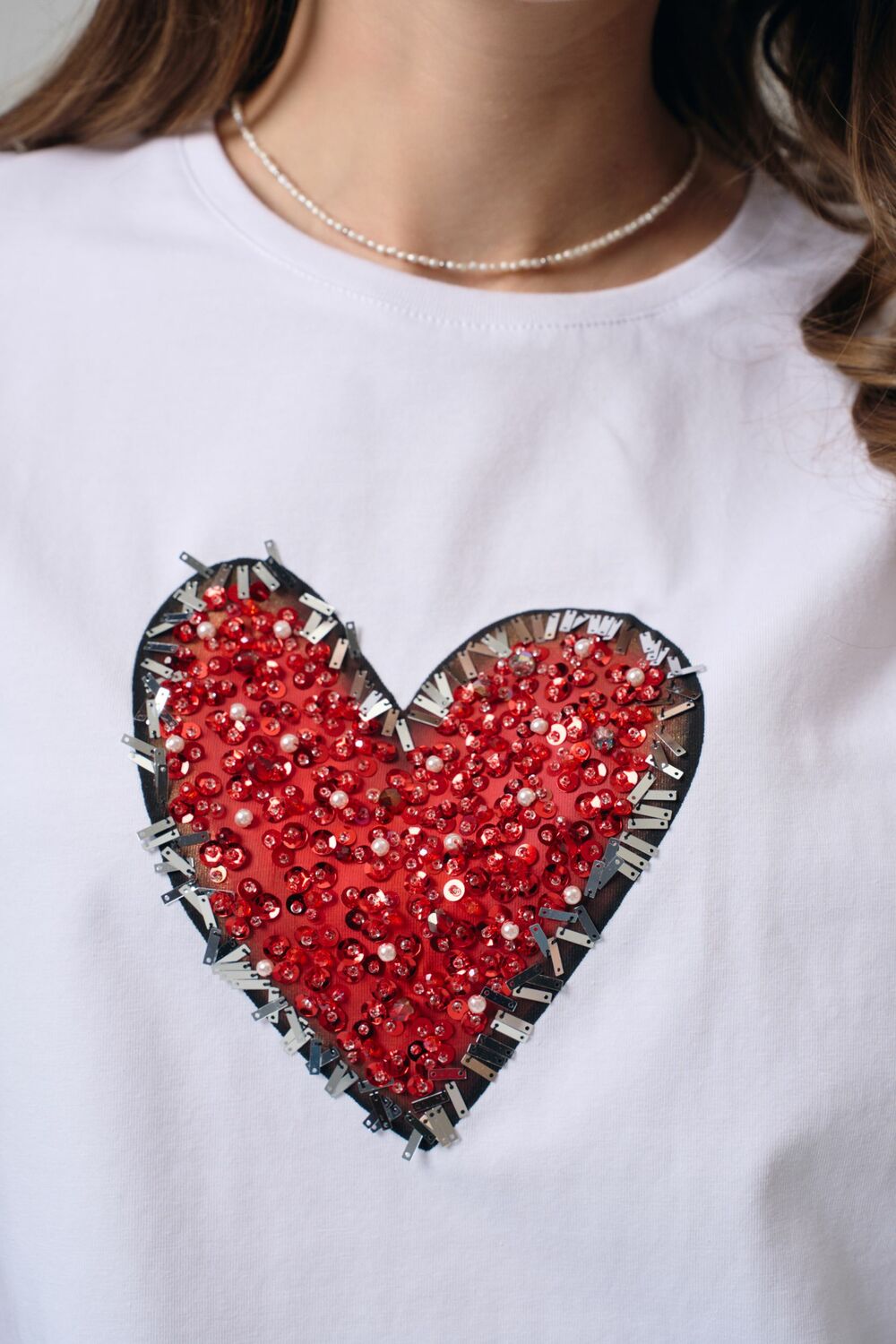 Футболка сердце